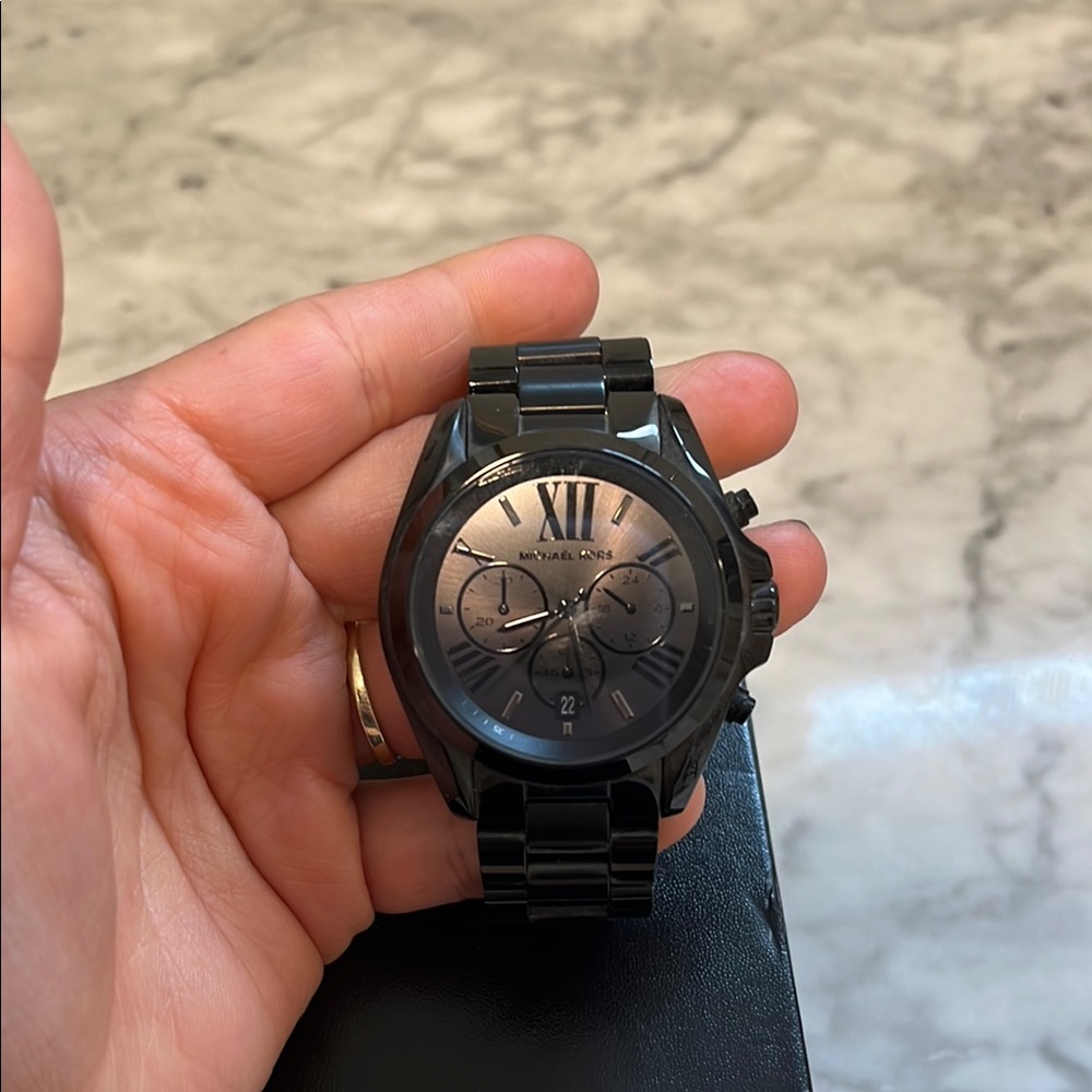 Michael Kors Black Chronograph Watch